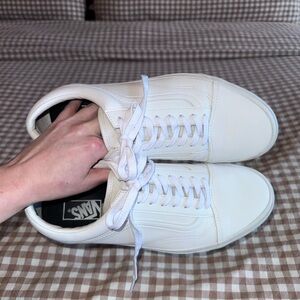 Vans Men's Classic White Sneakers